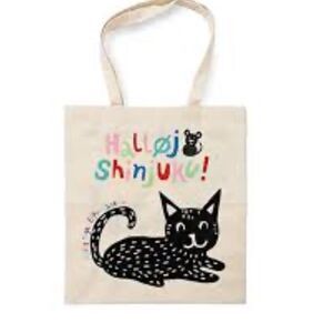Flying tiger Copenhagen HALLOJ SHINJUKU! Cat tote